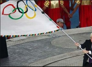 オリンピックフラッグ五輪旗重さサイズ大きさ