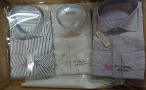 綿100%長袖ワイシャツ日本製3枚セット6