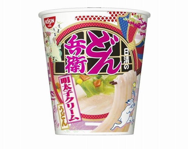 日清のどん兵衛 明太子クリームうどん カロリーは？口コミは？特徴は？発売日はいつから？具材の種類は？